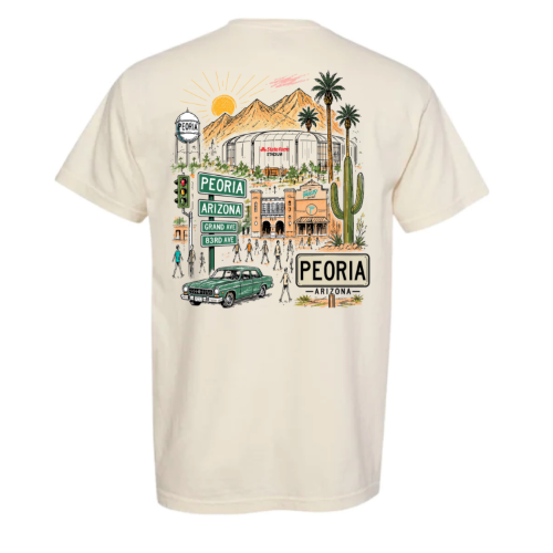 The Facility Peoria Cityscape Tee